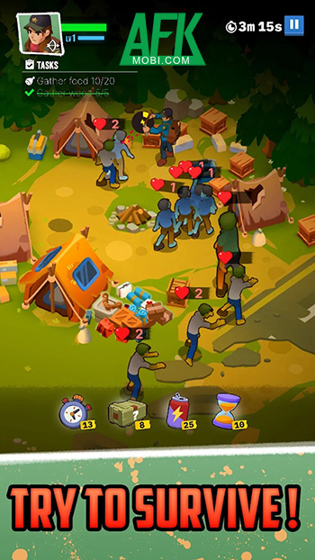 Sinh tồn trong thế giới hậu tận thế tại game One More Day: Zombie Survival 1