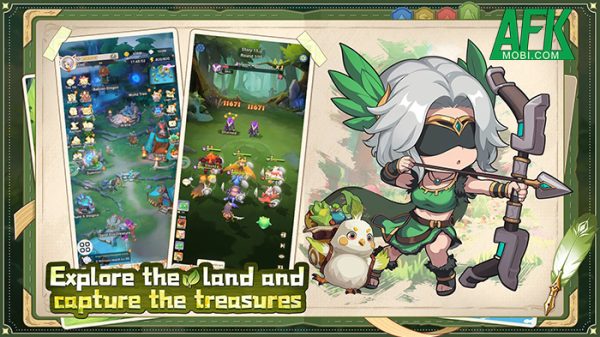 OogaOogaGo game đấu thú lấy chủ đề thời tiền sử kết hợp với yếu tố fantasy afkmobi oogaoogago 1jpg