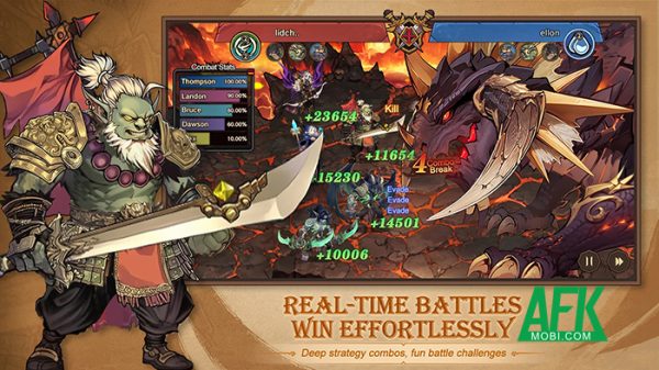 Tribal Glory game chiến thuật đấu tướng được lấy cảm hứng từ series Warcraft nổi tiếng afkmobi orcclash 1jpg 1