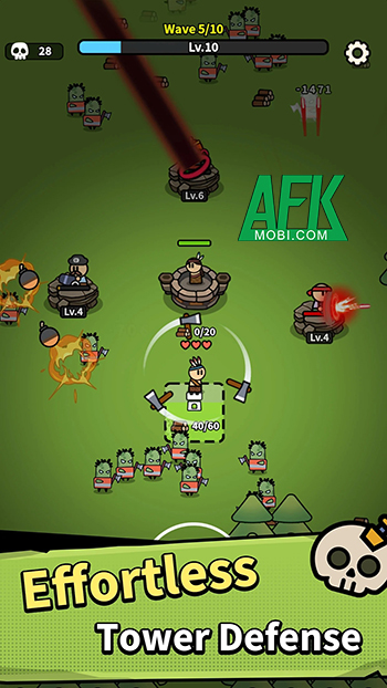 Overdefence: Build & Battle game phòng thủ có lối đồ họa vừa đơn giản vừa ngộ nghĩnh 1