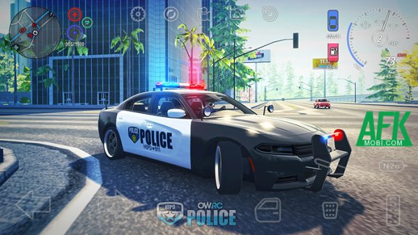 Trở thành cảnh sát tuần tra đường phố với game mô phỏng OWRC Police: Chase Simulator afkmobi owrcpolicechasesimulator 1jpg