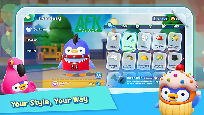 Party Pop Bubblyz mời bạn điều khiển chim cánh cụt để cạnh tranh với những người chơi khác 3