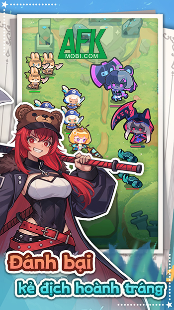 Tập hợp đội anh hùng chibi chiến đấu vì rừng xanh trong game Paw Crusade: Idle RPG 1 Tập hợp đội anh hùng chibi chiến đấu vì rừng xanh trong game Paw Crusade: Idle RPG 1