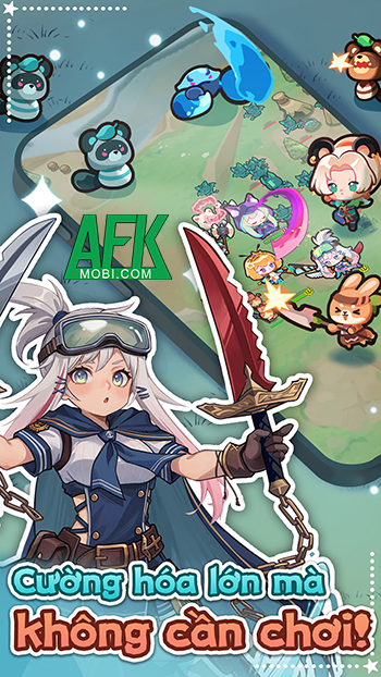 Tập hợp đội anh hùng chibi chiến đấu vì rừng xanh trong game Paw Crusade: Idle RPG 2 Tập hợp đội anh hùng chibi chiến đấu vì rừng xanh trong game Paw Crusade: Idle RPG 2