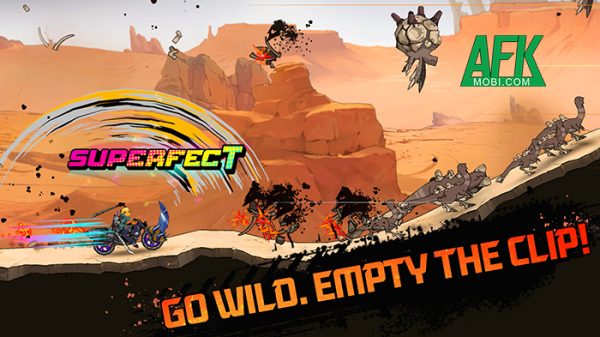 Điều khiển xe mô tô săn bọn sinh vật quái dị trong game hành động PETRO HUNTER afkmobi petrohunter 1jpg