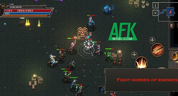 Chiến đấu chinh phục tòa tháp ma quái cổ đại trong game hành động Phantom Tower afkmobi phantomtower 1jpg