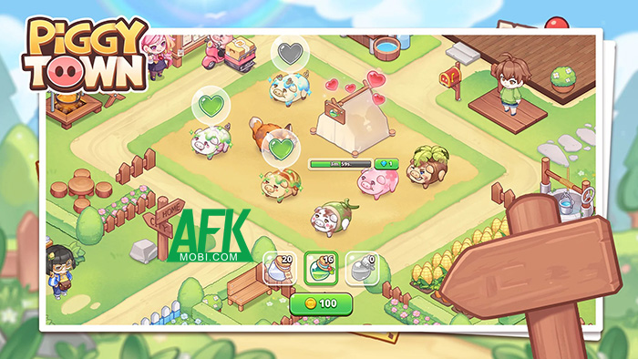 Piggy Town mời game thủ bắt đầu công cuộc gầy dựng một thị trấn lợn của riêng mình 4 Piggy Town mời game thủ bắt đầu công cuộc gầy dựng một thị trấn lợn của riêng mình 4