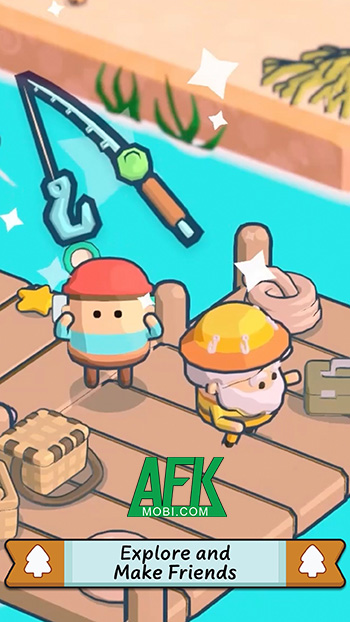 Thực hiện những chuyến thám hiểm đi bộ đường dài ấm cúng trong game Pine Hearts Mobile 4