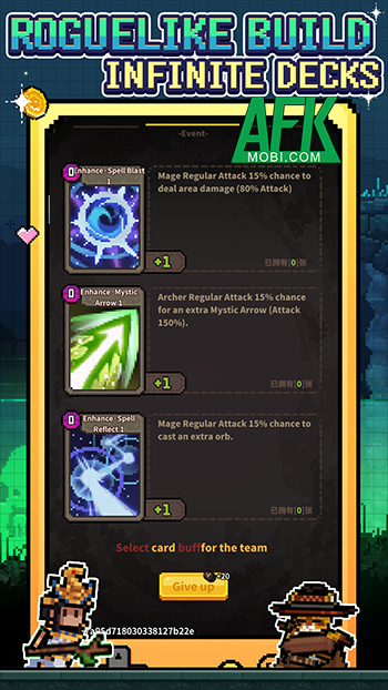 Trực tiếp chỉ huy tổ đội anh hùng chiến đấu trong game chiến thuật Pixel Legend: Hero City 2