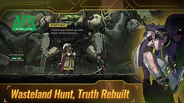 PlatyGuard: Swarm Slayer game hành động cuộn cảnh lấy bối cảnh thế giới hậu tận thế afkmobi platyguardswarmslayer 1jpg