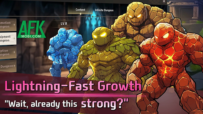 Giành lại thế giới từ tay lũ quỷ trong game nhập vai nhàn rỗi Pocket Knight: Idle RPG 2