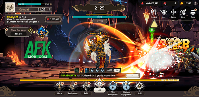 Giành lại thế giới từ tay lũ quỷ trong game nhập vai nhàn rỗi Royal Knight: Idle RPG 3