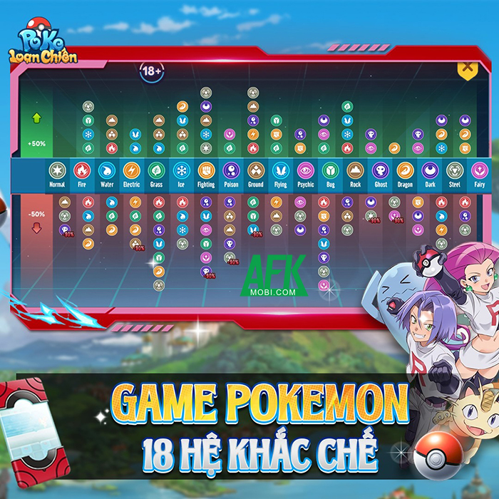 Poke Loạn Chiến game chiến thuật đấu thú chủ đề Pokémon cập bến Việt Nam 3