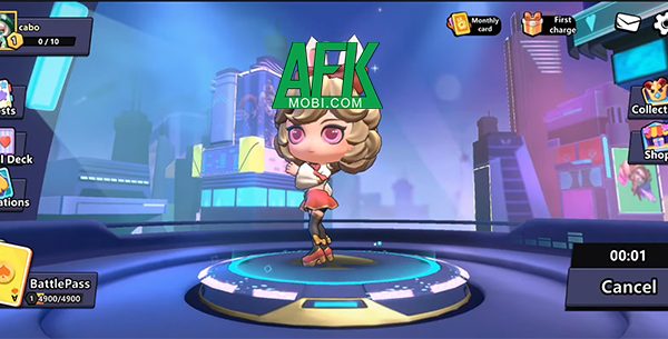 Poker Brawl game chiến thuật cờ tự động lấy chủ đề những quân bài Tây afkmobi pokerbrawl 1jpg