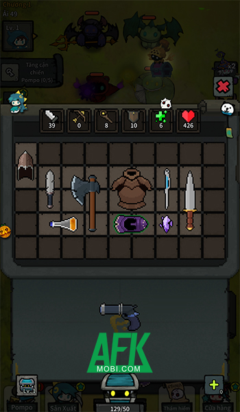 Pompo: Backpack Heroes mời bạn phiêu lưu cùng chú gấu trúc đeo balo tên Pompo 1