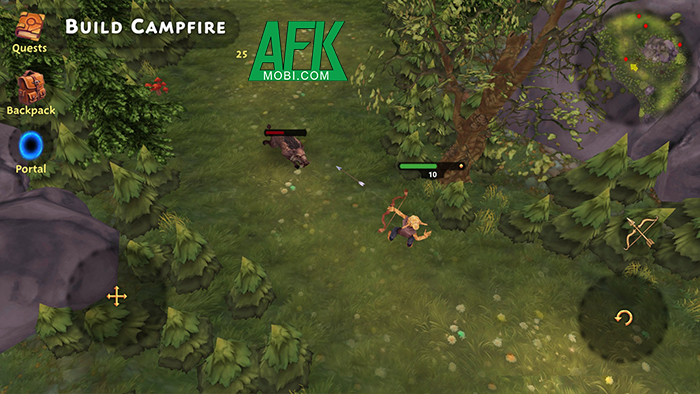 Bắt đầu cuộc phiêu lưu trong vai một anh hùng cung thủ tại game Portal Ranger 2 0