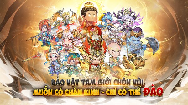 Tây Du Tầm Bảo: Dị bản Tây Du đưa người chơi vào hành trình viết lại 81 kiếp nạn afkmobi pr1taydutambao 1jpg