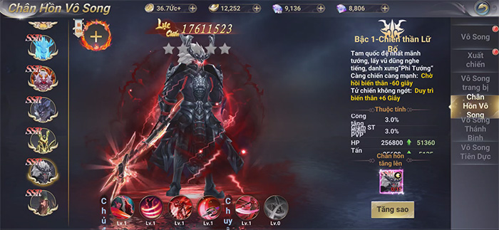 Vô Song - Hiệp Khách: Bộ đôi sức mạnh chinh phục mọi chiến trường tại Thời Không Chi Mộng 1