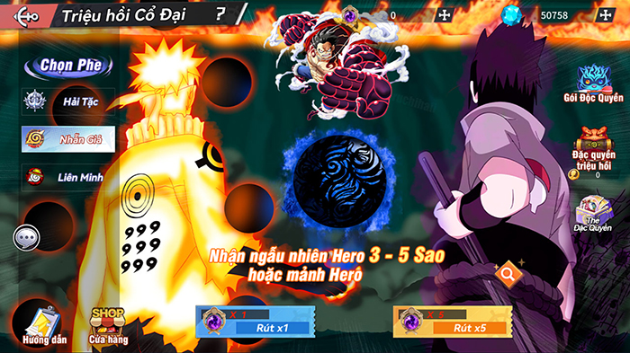 Tứ Hoàng Hỏa Quốc chính thức ra mắt 10h ngày 22/8, mở ra đại chiến giữa One Piece và Naruto 1