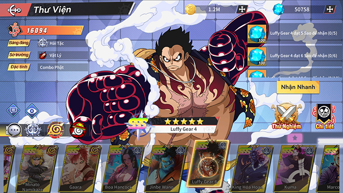 Tứ Hoàng Hỏa Quốc chính thức ra mắt 10h ngày 22/8, mở ra đại chiến giữa One Piece và Naruto 2