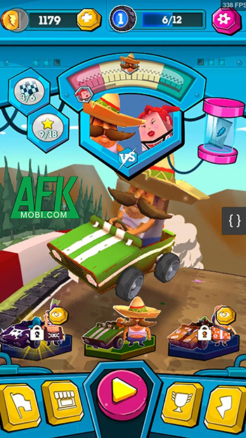 Tham giao vào những cuộc đua xe đầy vui nhộn trong game RACERS SQUAD: Carreras 0