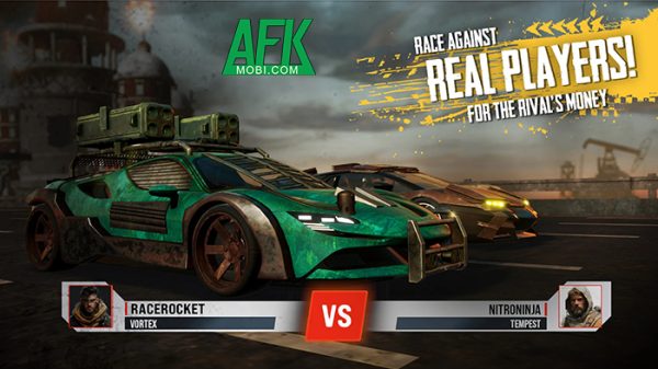 Racing Royale 2069 game đua xe kết hợp yếu tố chiến đấu vối bối cảnh thế giới tương lai afkmobi racingroyale2069 1jpg