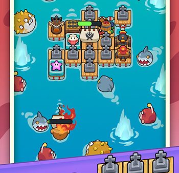 Bảo vệ chiếc bè trước bọn quái vật biển trong game Raft Survivors: Build & Bullet 30 Bảo vệ chiếc bè trước bọn quái vật biển trong game Raft Survivors: Build & Bullet afkmobi raftsurvivorsbuildbullet 1jpg