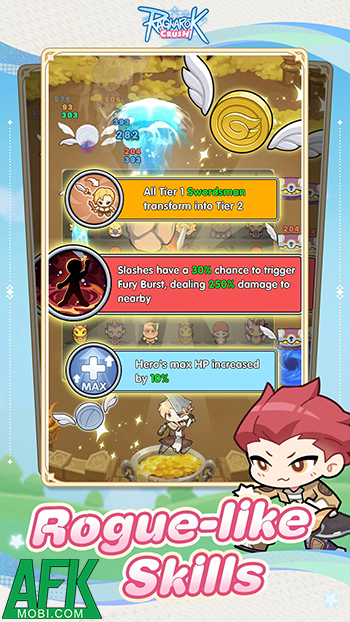 Hợp nhất để phòng thủ trước bọn quái vật trong game Ragnarok Crush: Match & Merge 3