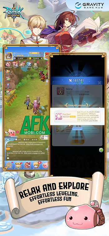 Ragnarok Idle Adventure Plus: Phiêu lưu nhàn hạ, tha hồ lựa chọn class nhân vật yêu thích 3 Ragnarok Idle Adventure Plus: Phiêu lưu nhàn hạ, tha hồ lựa chọn class nhân vật yêu thích 3