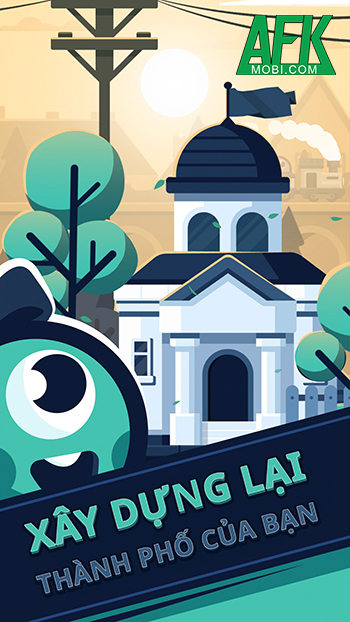 Vẽ đường ray cho tàu hỏa chạy tại game casual giải đố Rail Rescue: Puzzle Lines 3