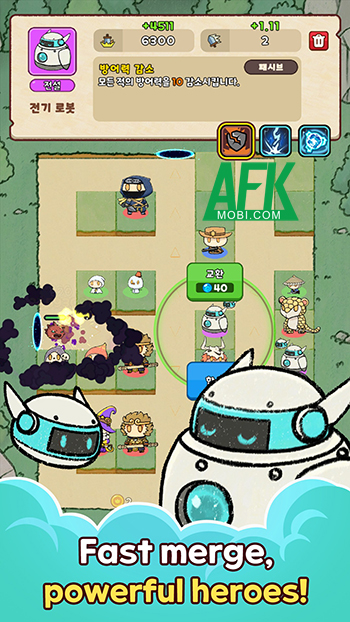 Triệu hồi các đơn vị một cách ngẫu nhiên để phòng thủ trong game Random Squad - TD 2