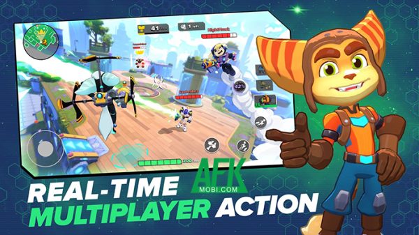 IP Ratchet & Clank của Sony có mặt trên di động với tựa game Ratchet & Clank: Ranger Rumble 26 IP Ratchet & Clank của Sony có mặt trên di động với tựa game Ratchet & Clank: Ranger Rumble afkmobi ratchetclankrangerrumble 1jpg