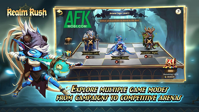 Realm Rush - Brave the Chaos game chiến thuật đấu tướng theo hơi hướng cờ tự động 2 Realm Rush - Brave the Chaos game chiến thuật đấu tướng theo hơi hướng cờ tự động 2