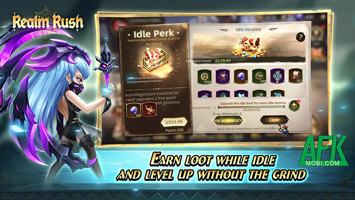 Realm Rush - Brave the Chaos game chiến thuật đấu tướng theo hơi hướng cờ tự động 3 Realm Rush - Brave the Chaos game chiến thuật đấu tướng theo hơi hướng cờ tự động 3