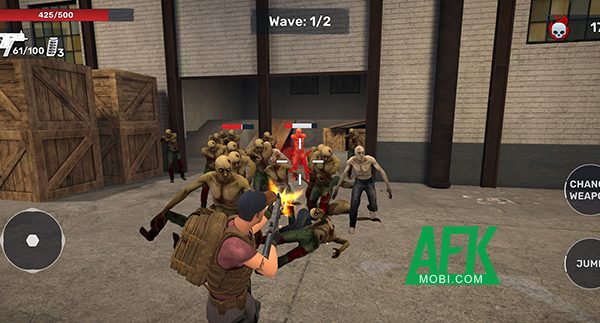 Sinh tồn trước các đợt xác sống trong game hành động bắn súng Red Zone 34 Sinh tồn trước các đợt xác sống trong game hành động bắn súng Red Zone afkmobi redzone 1jpg