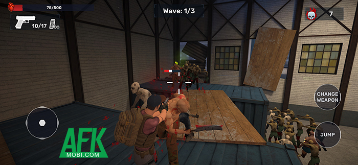 Sinh tồn trước các đợt xác sống trong game hành động bắn súng Red Zone 1