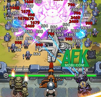 Gầy dựng những tiểu đội phòng thủ chống lại các đợt kẻ thù trong game ResQRush afkmobi resqrush 1jpg