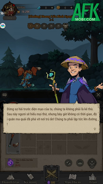 Trải nghiệm phát triển nhân vật bằng cách đánh quái kiểu mới với game Anh Hùng Bất Diệt 1 Trải nghiệm phát triển nhân vật bằng cách đánh quái kiểu mới với game Anh Hùng Bất Diệt 1