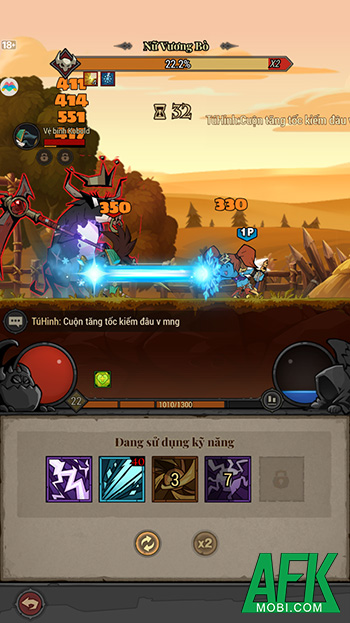 Trải nghiệm phát triển bằng cách đánh quái kiểu mới với game Anh Hùng Bất Diệt 8