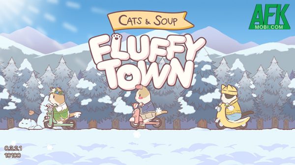 Cats & Soup: Fluffy Town cho người chơi quản lý thị trấn cùng mèo cực chill qua ngày afkmobi reviewcatssoupfluffytown 1jpg