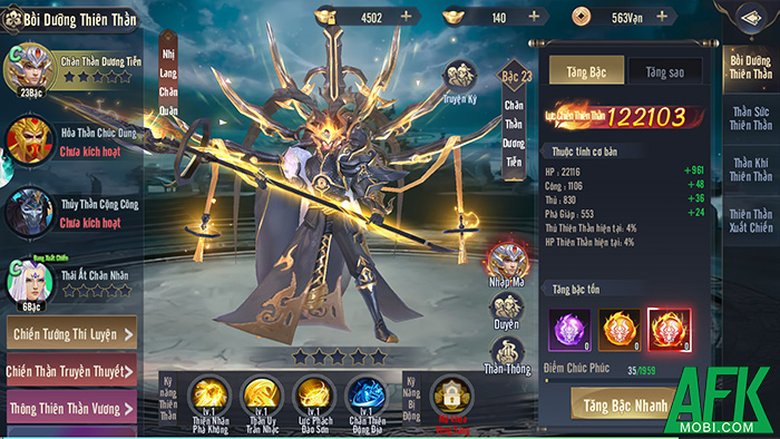 Trải nghiệm MMORPG tu tiên biến hình khá độc đáo tại tựa game Chiến Đế Mobile 9