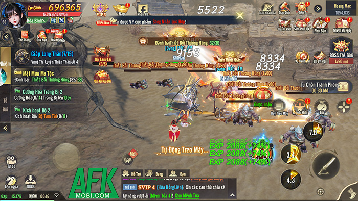 Trải nghiệm MMORPG tu tiên biến hình khá độc đáo tại tựa game Chiến Đế Mobile 4