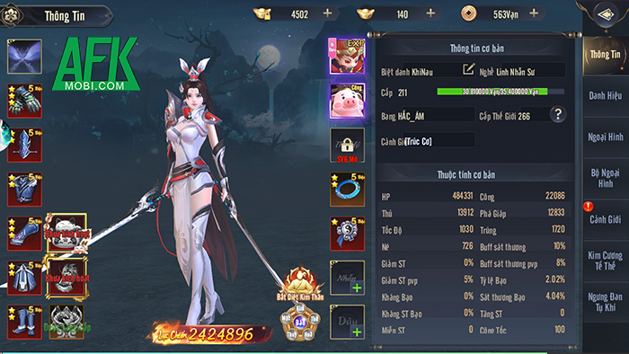 Trải nghiệm MMORPG tu tiên biến hình khá độc đáo tại tựa game Chiến Đế Mobile 5
