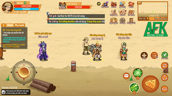 Đại Hải Trình Mobile game MMORPG cho bạn trải nghiệm du ngoạn biển cả chủ đề One Piece 3