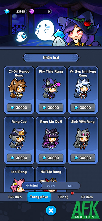 Go Go Wolf! - Idle RPG cho bạn trải nghiệm hành trình của một cô nàng