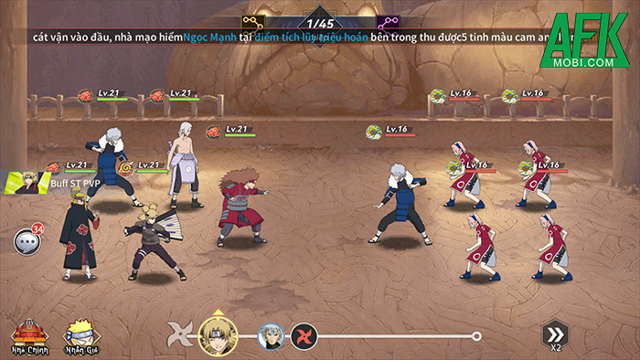 Hỏa Chí Bất Diệt Mobile mang một chút mới mẻ cho chủ đề game Naruto quen thuộc 2