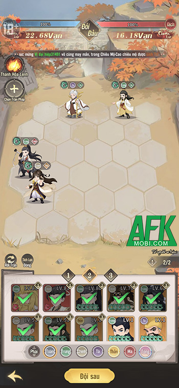 Kiếm Hiệp Auto Chess tái hiện màn tỉ thí võ công theo kiểu loạn chiến đầy vui mắt 6 Kiếm Hiệp Auto Chess tái hiện màn tỉ thí võ công theo kiểu loạn chiến đầy vui mắt 6