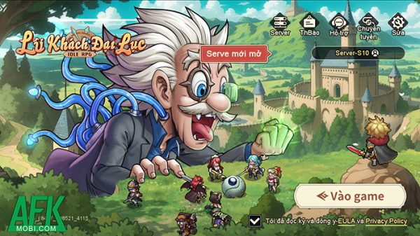Lữ Khách Đại Lục: Idle RPG với cuộc xuyên không vào thế giới giả tưởng độc lạ afkmobi reviewlukhachdailucidlerpg 1jpg 1