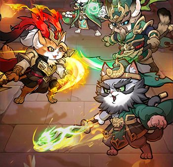 Trải nghiệm thế giới Tam Quốc mèo tranh đấu trong game Miêu Đế Tam Quốc afkmobi reviewmieudetamquoc 1jpg