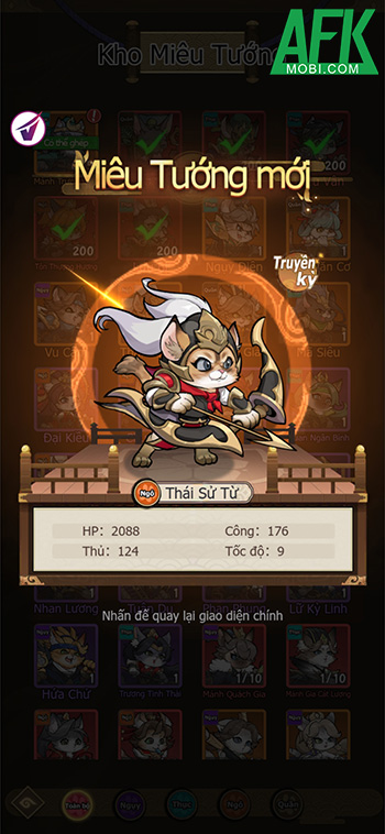 Trải nghiệm thế giới Tam Quốc mèo tranh đấu trong game Miêu Đế Tam Quốc 4